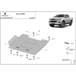 Stalowa osłona silnika Isuzu D-Max (2019-2026)